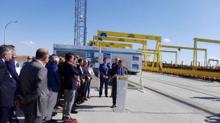 El Ministro José Luis Abalos durante su intervención