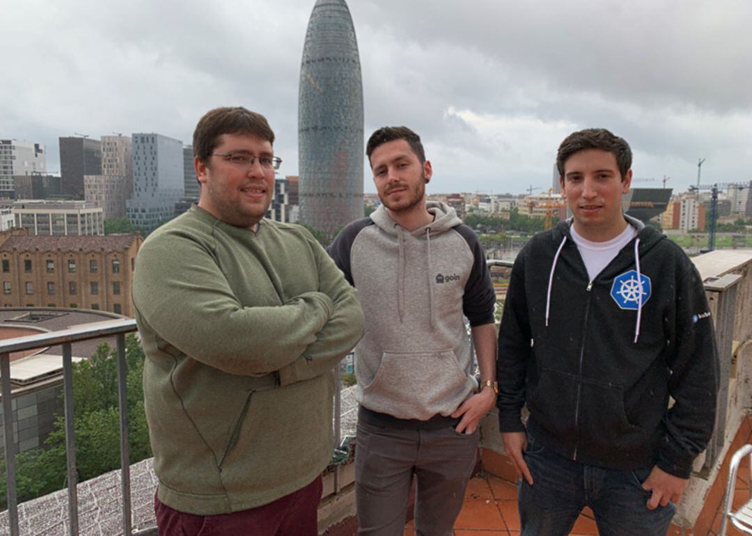 Els Fundadors de Goin App: Gabriel Esteban, David Riudor i Carlos Rodríguez