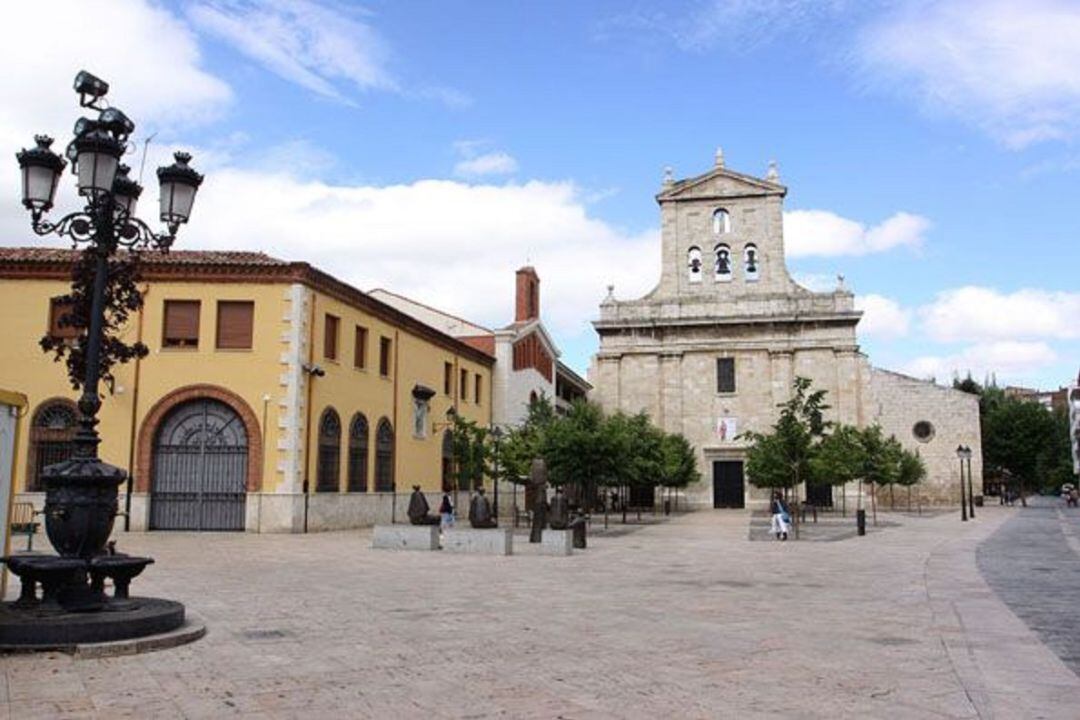 Plaza de San Pablo en Palencia