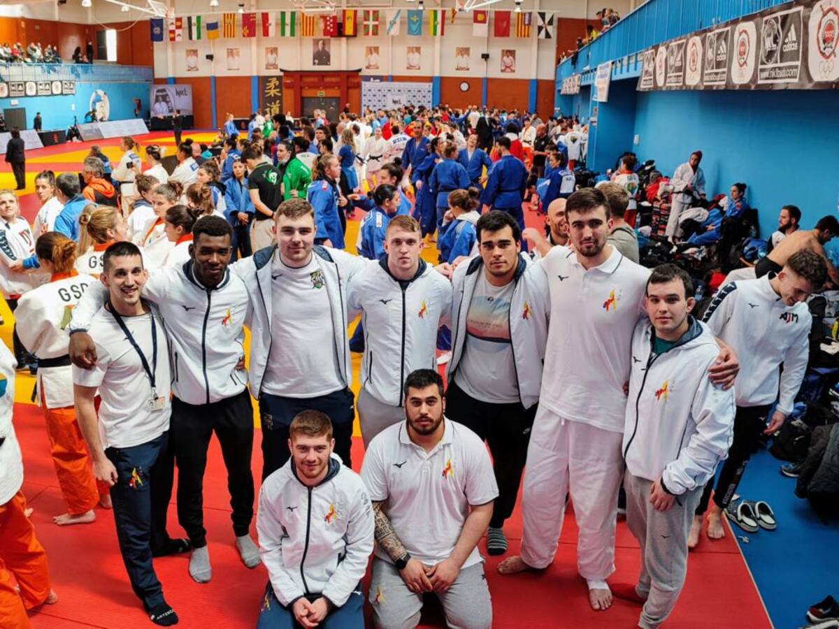 El Club Judo Binéfar comienza su participación en la Liga Nacional de Clubes