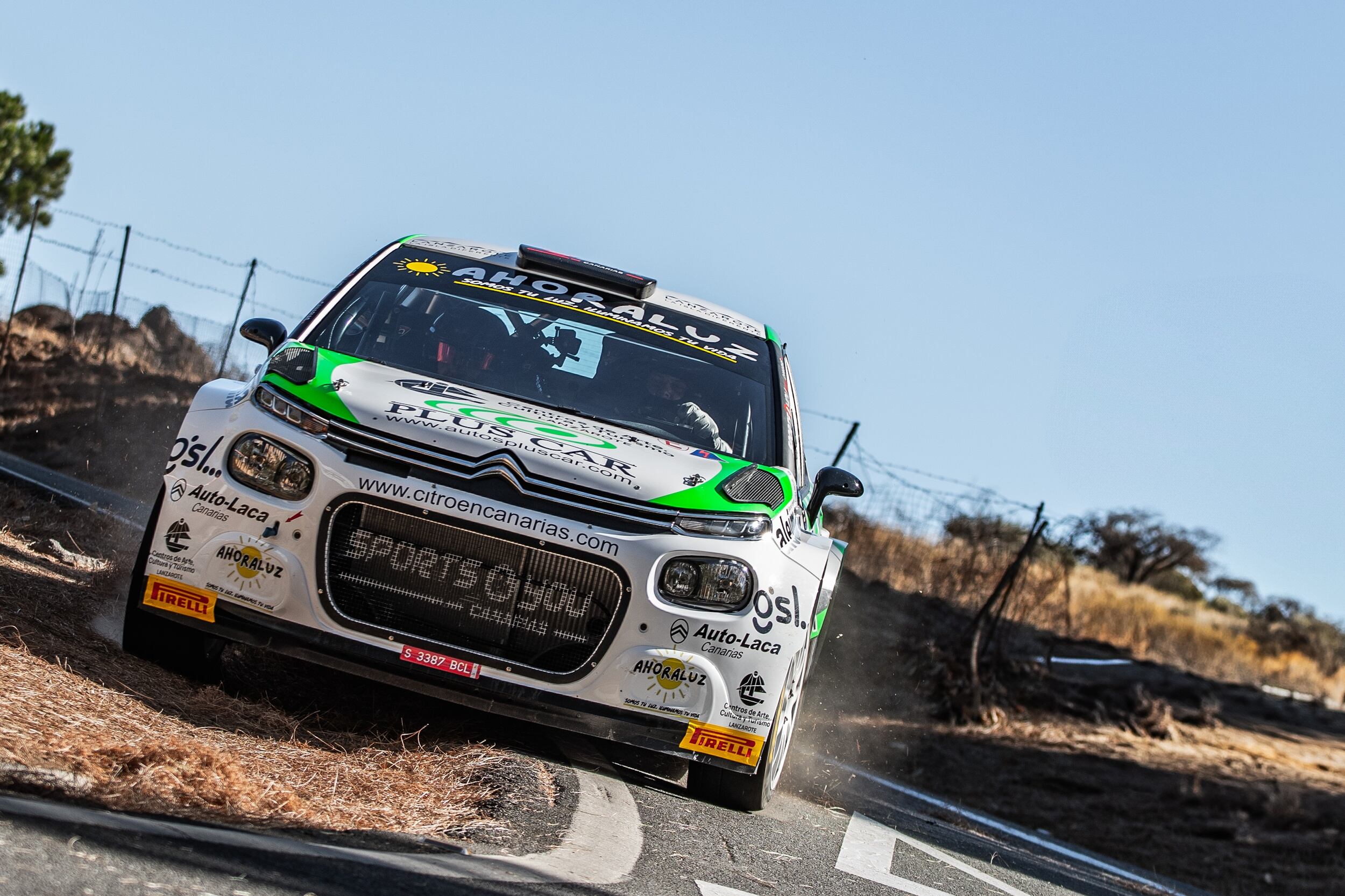 Yeray Lemes y Aitor Cambeiro en Maspalomas.