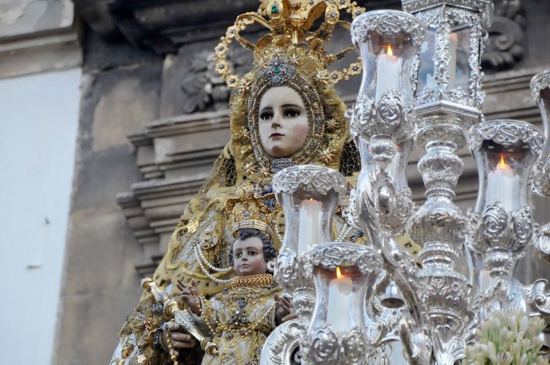 Imagen de la patrona de Cádiz