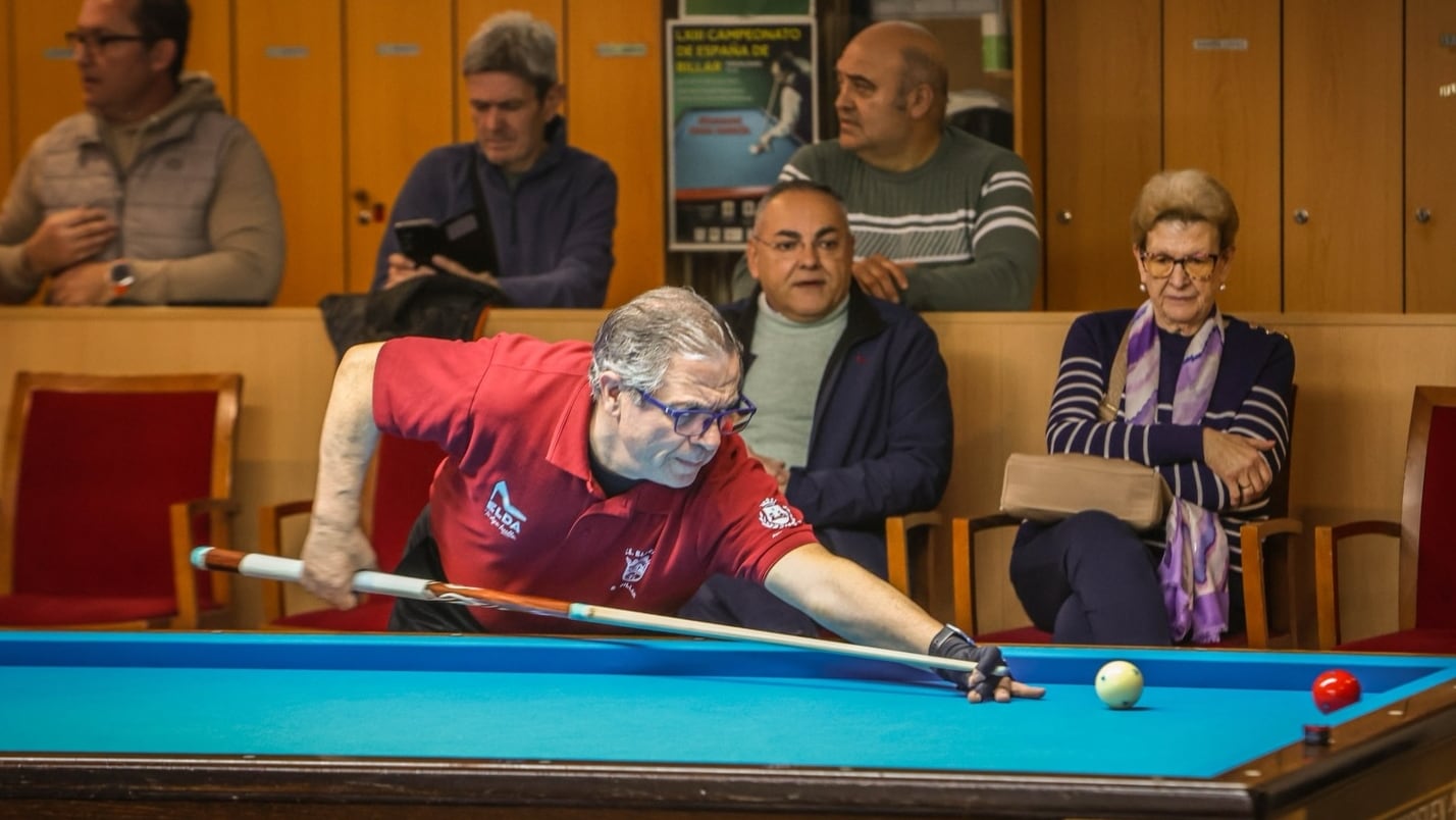 Buen ambiente en la sede del Billar CEE