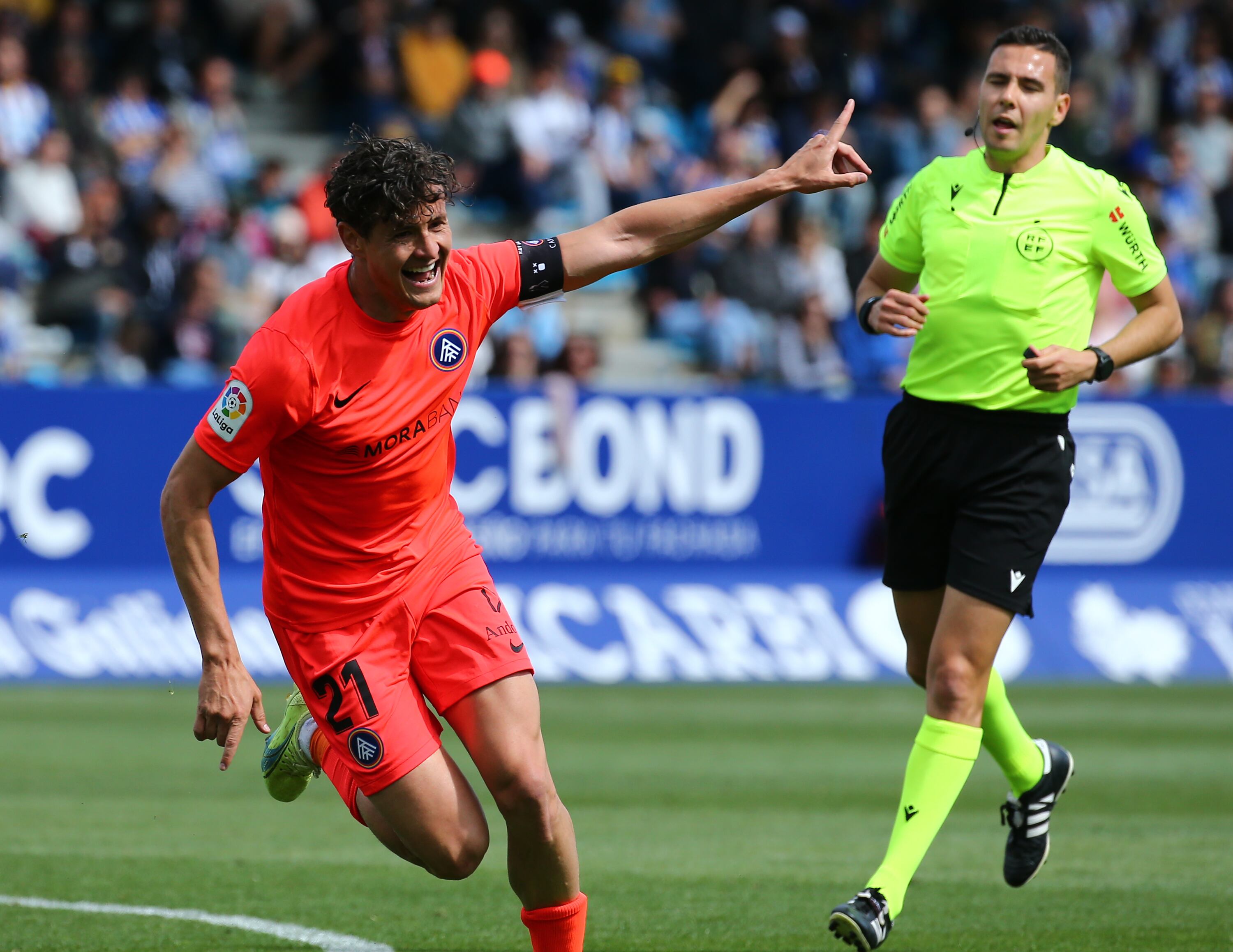 El central mallorquí de l'FC Andorra, Rubén Bover