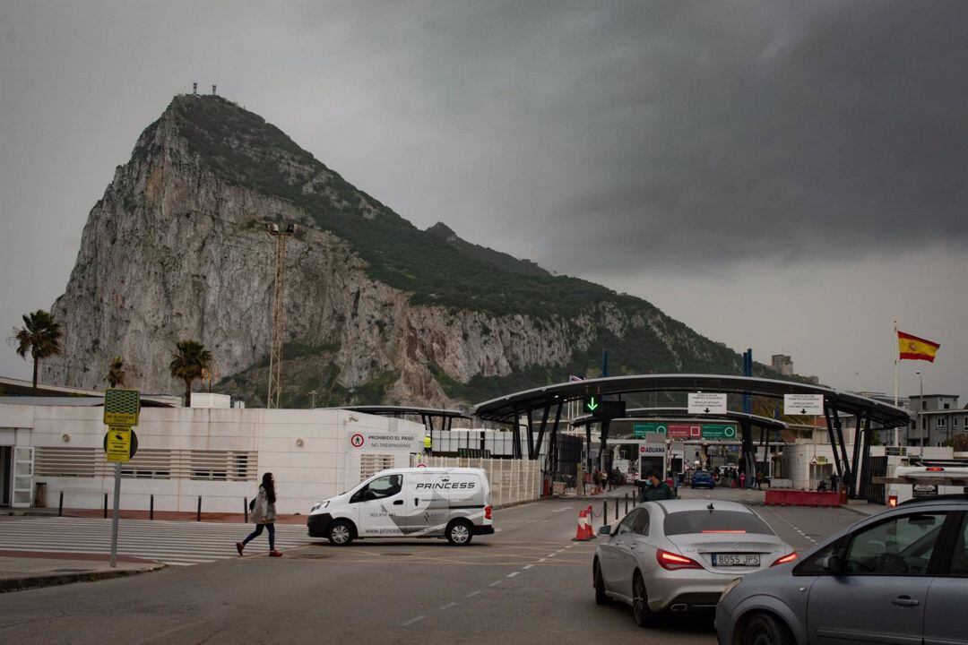 Tránsito de personas por Gibraltar.