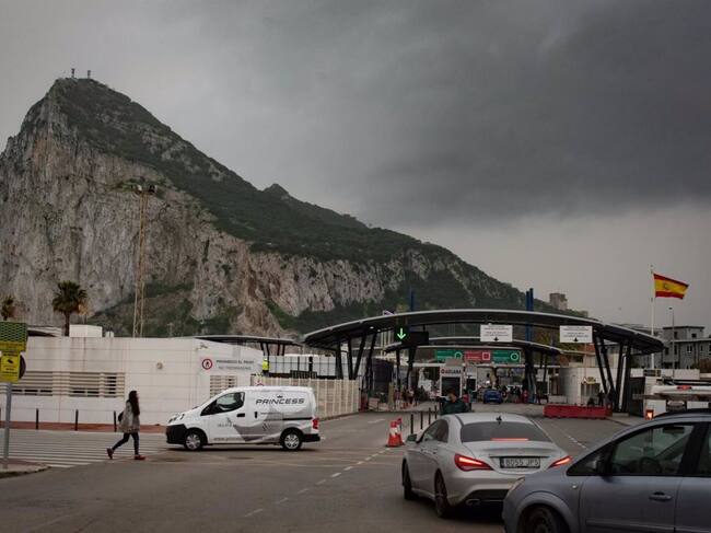 Tránsito de personas por Gibraltar.