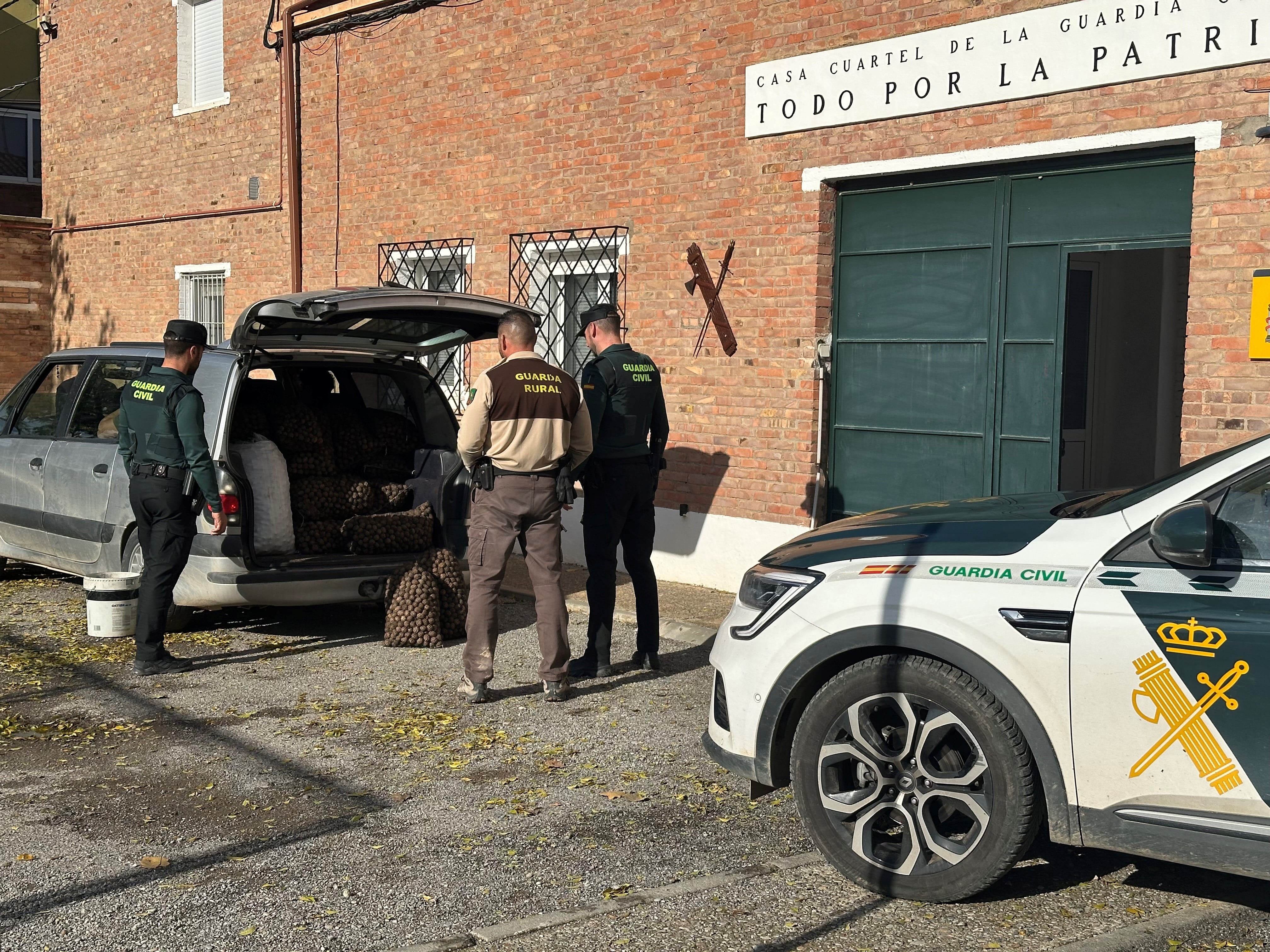 Imagen del vehículo interceptado