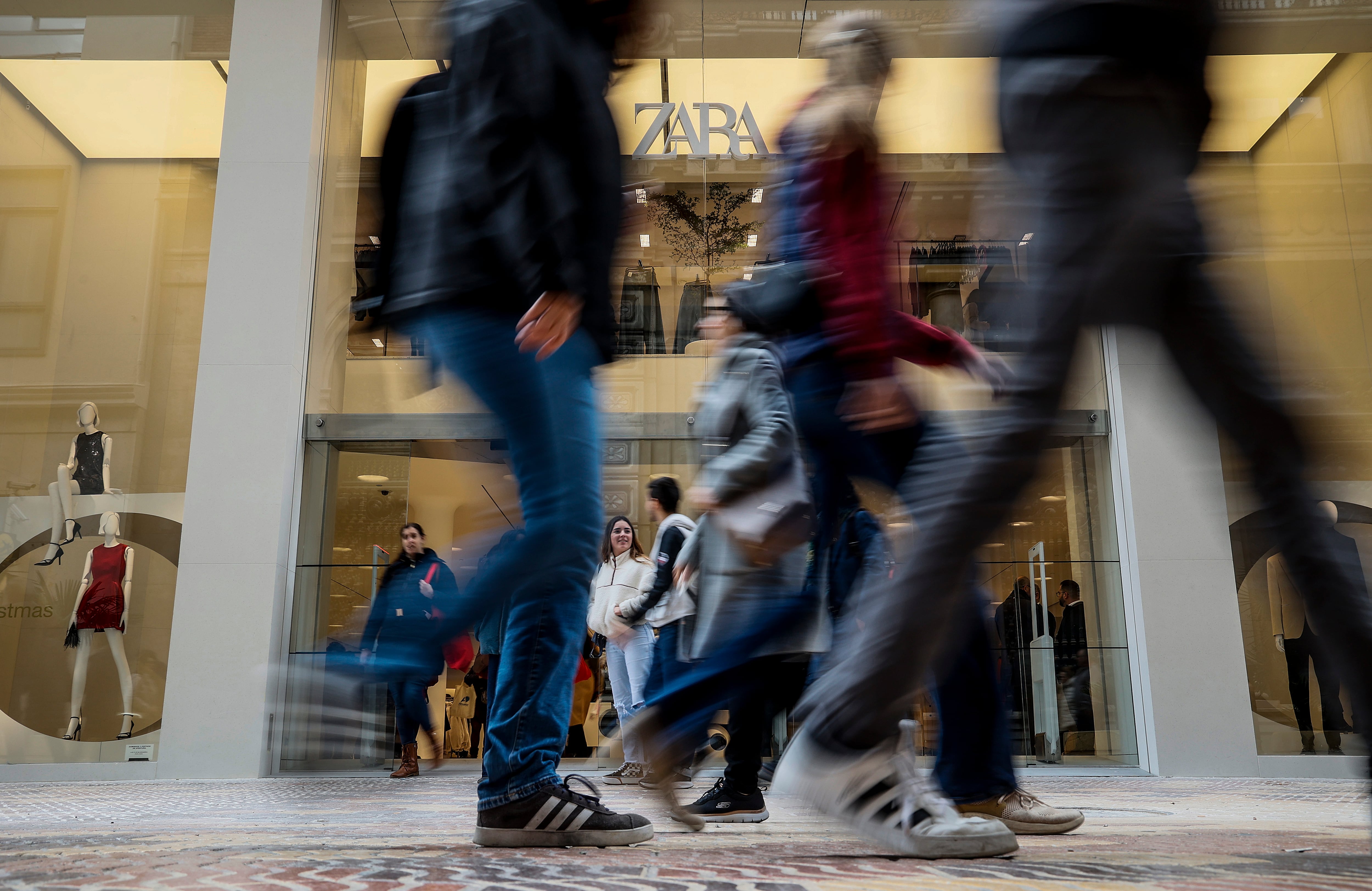 Nueva macrotienda de la empresa Zara en el Boulevard Austria de València.