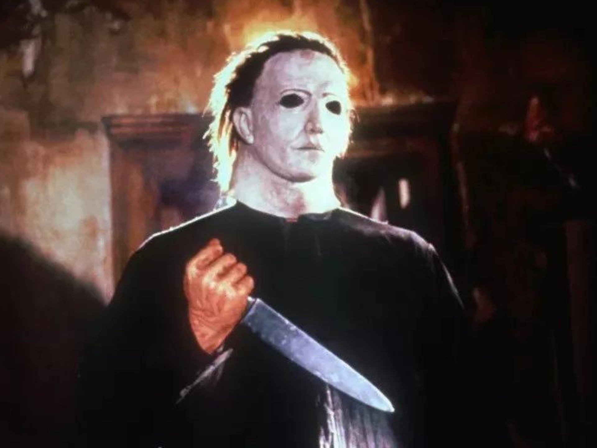 Escena de la primera película de la saga &#039;Halloween&#039;.