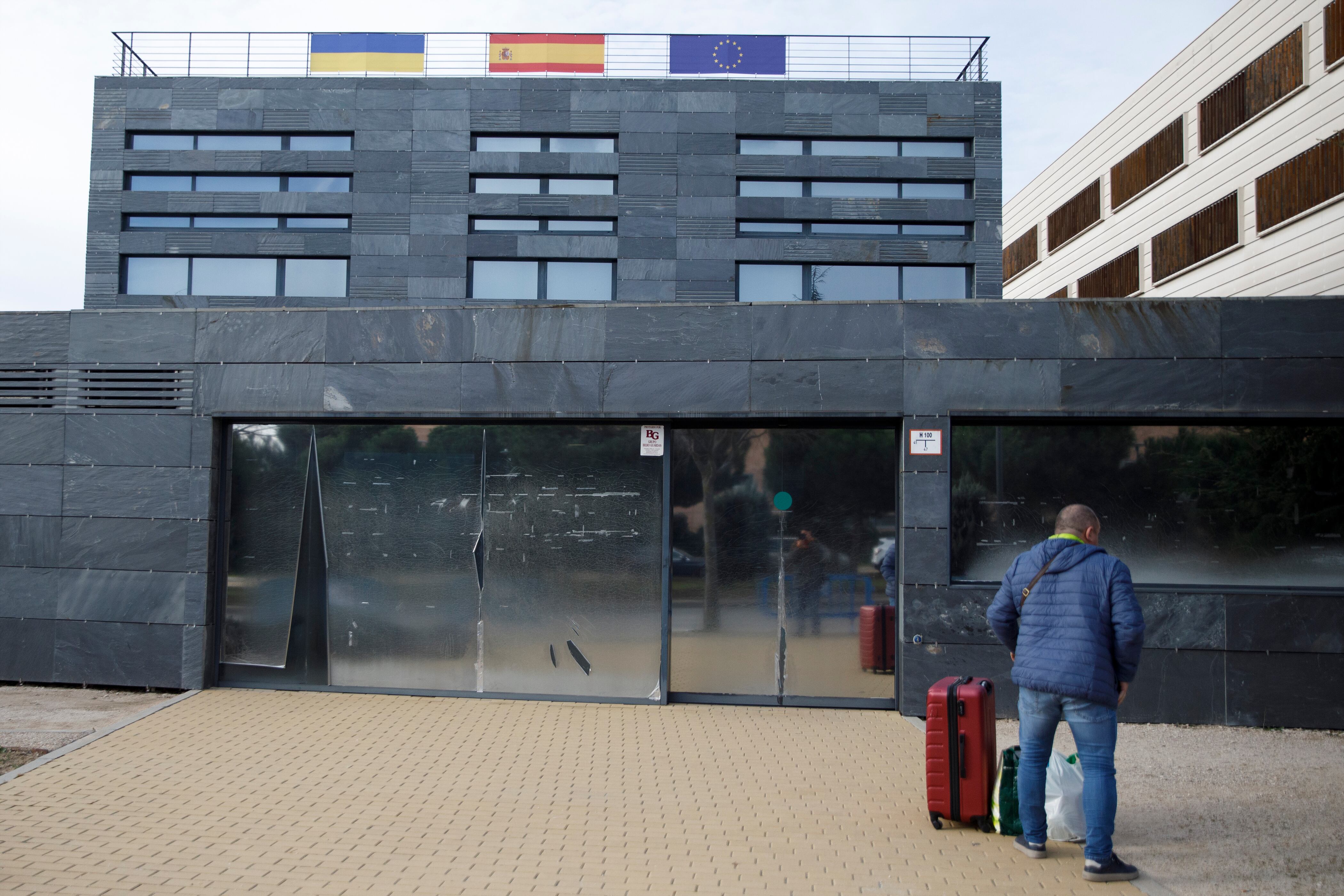 Refugiados Ucranianos, en el Centro de Formación de la Tesorería General de la Seguridad Social.