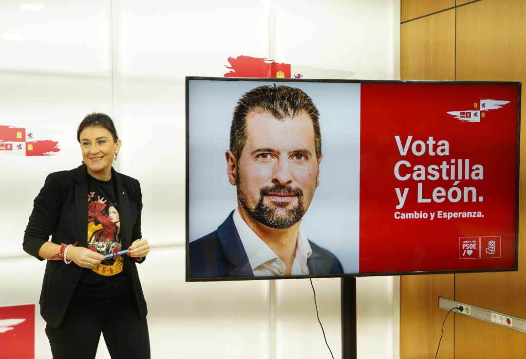Ana Sánchez, presenta la campaña electoral del PSOE en Castilla y León