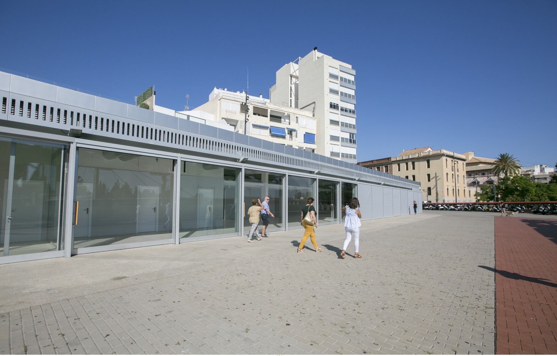 Imagen de archivo de la Plaça Tirant.