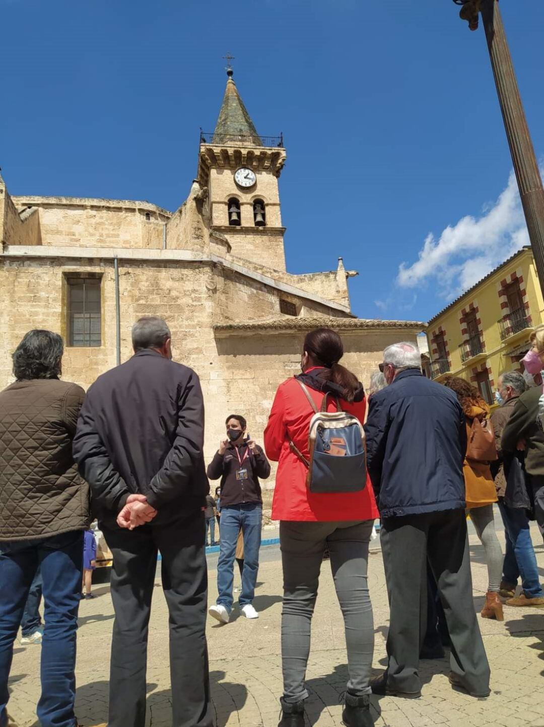 Momento de una de las visitas guiadas