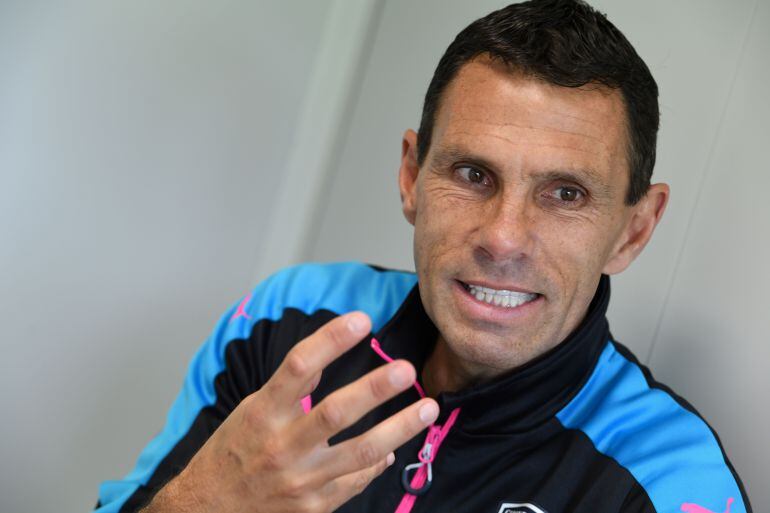 Gustavo Poyet, entrenador del Girondins de Burdeos