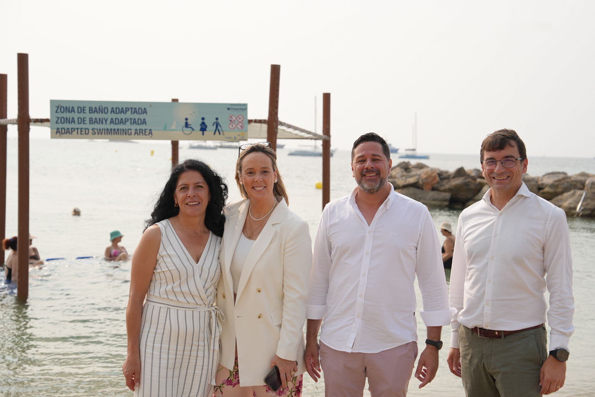 Imagen de la zona de baño adaptado