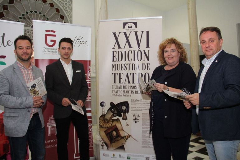 Presentación de la Muestra de Teatro de Pinos Puente (Granada)