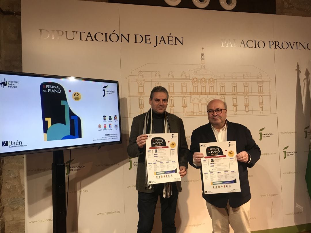 Ángel Vera y Diego Martínez presentan la III edición del Festival de Piano.