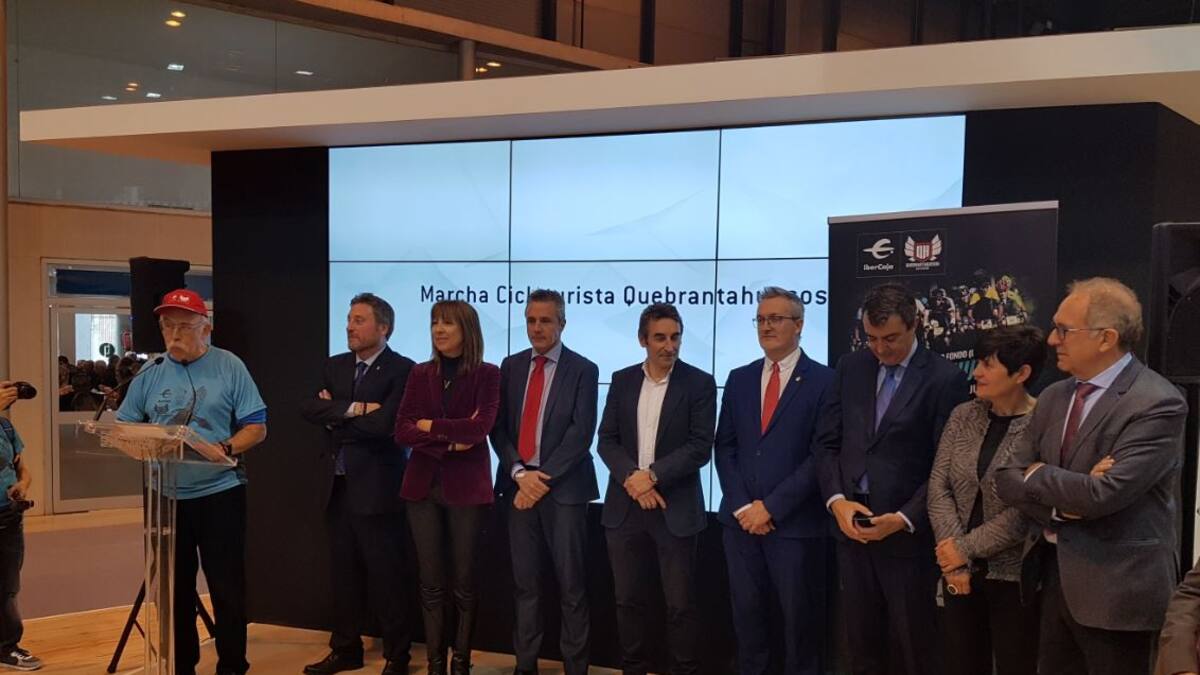 A Fitur vuelve la delegación de la cicloturista Quebrantahuesos