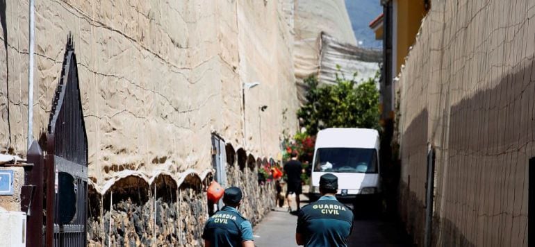 Entrada a la vivienda donde sucedieron los hechos