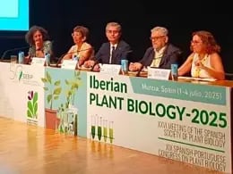 Ceremonia de apertura del Congreso Ibérico de Plantas 2025, que se celebra en el Auditorio y Centro de Congresos de Murcia