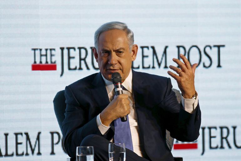 El primer ministro israelí, Benjamin Netanyahu