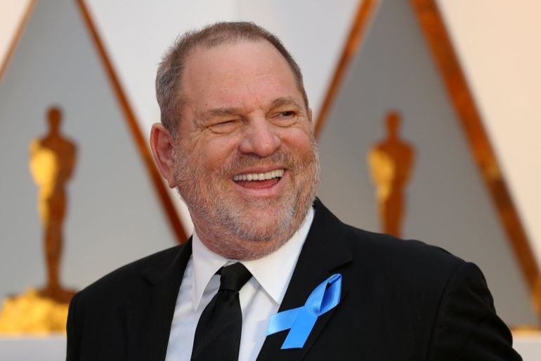 Harvey Weinstein en la 89ª edición de los premios Oscar, el pasado febrero.  