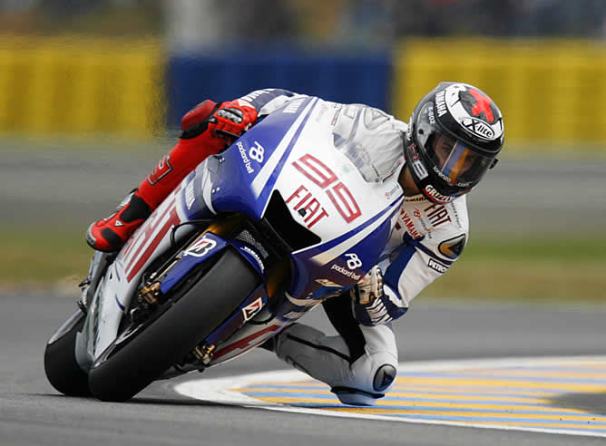 Jorge Lorenzo en el MotoGP de Francia