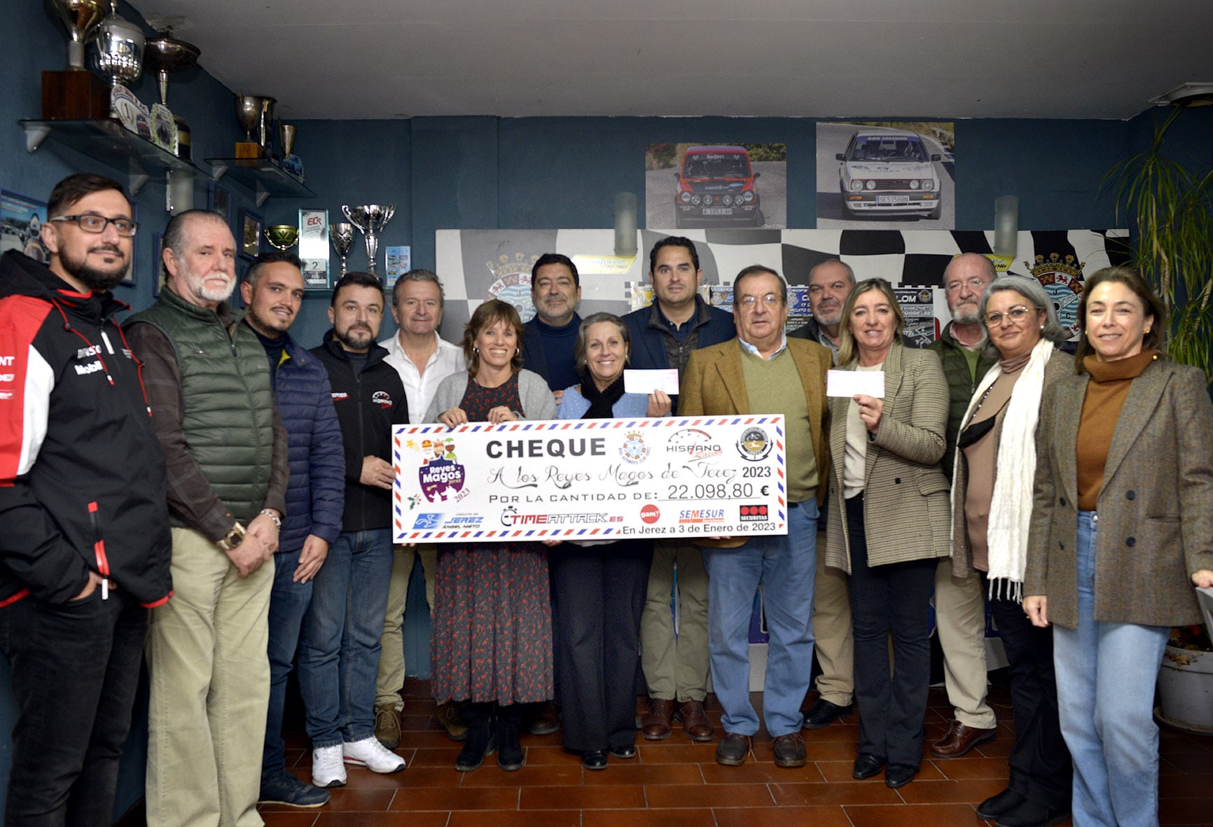El Trofeo Aniversario recauda casi 30.000 euros para la Asociación de los Reyes Magos de Jerez