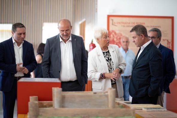 Inauguración del Centro de Interpretación de la Trashumancia en Villar de la Encina (Cuenca).