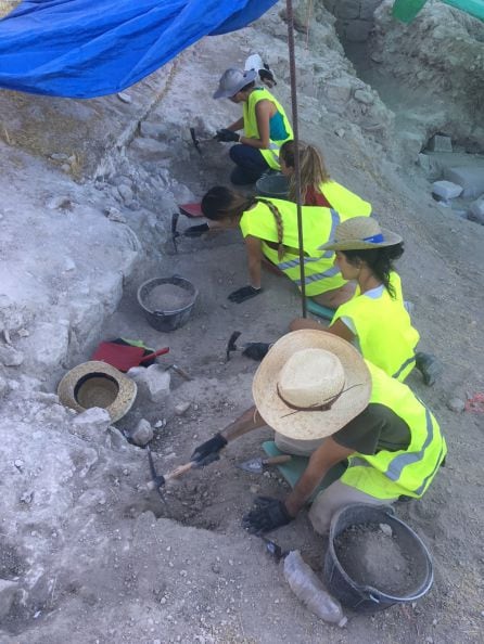 Otro de los trabajos de los voluntarios en ediciones anteriores