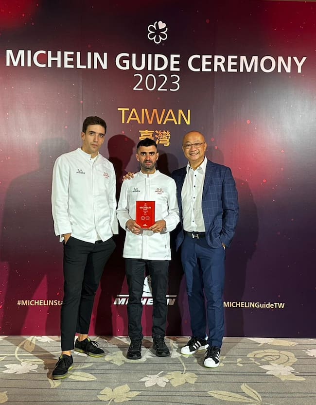 El restaurante Molino de Urdániz Taipei, réplica del restaurante navarro, ha obtenido susegunda Estrella MICHELIN en una gala celebrada en Taiwán