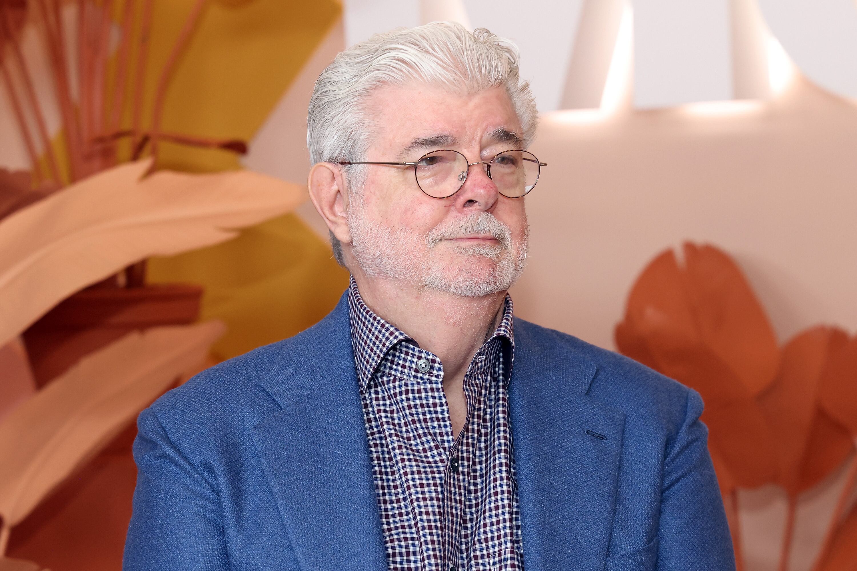 NEW YORK, NEW YORK - JUNE 07: George Lucas attends the 2022 MoMA &quot;Party in the Garden&quot; at Museum of Modern Art on June 07, 2022 in New York City. (Photo by Taylor Hill/FilmMagic)