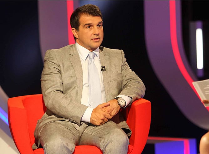 Laporta, en el programa de TVE &quot;59 segundos&quot;