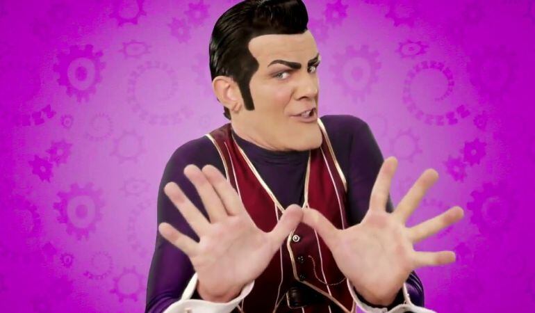 El actor islandés saltó a la fama gracias a su personaje Robbie Rotten.