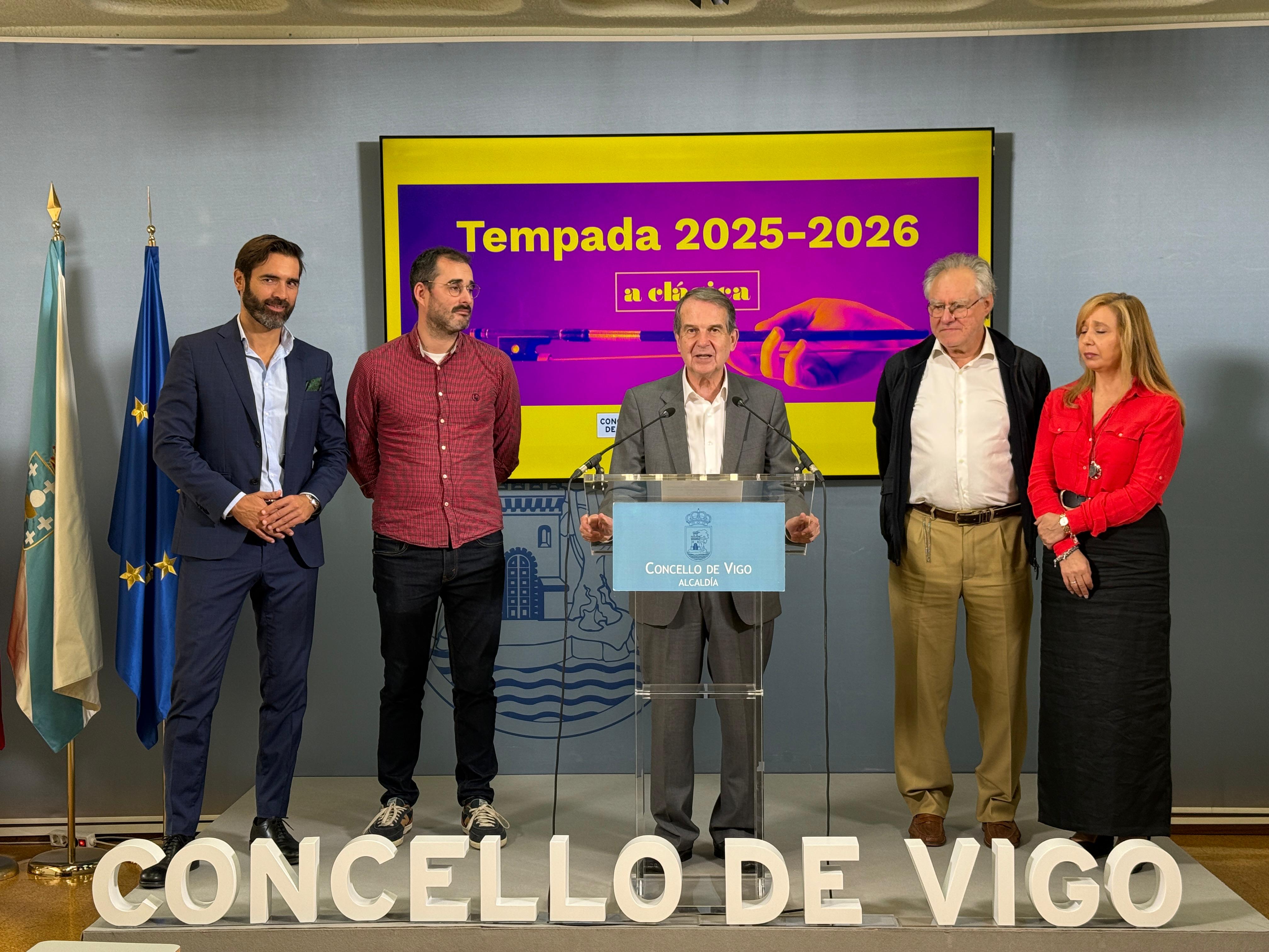 Presentación de la programación de la Orquesta Clásica de Vigo
