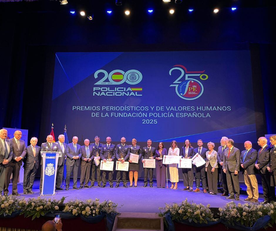 Premios Periodísticos y de Valores Humanos de la Fundación Policía Española entregados en Vigo