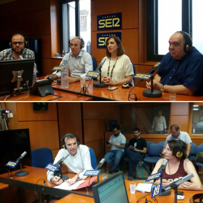 Plaza Pública, en los estudios de Radio Zaragoza 