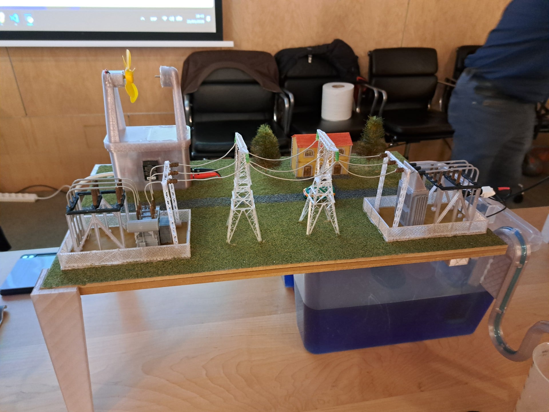 Maqueta utilizada en el concurso