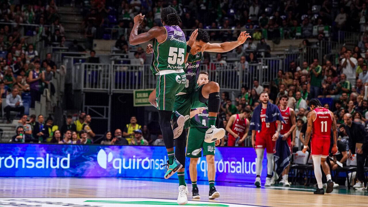 El Unicaja consiguió una victoria muy trabajada ante el Bàsquet Girona
