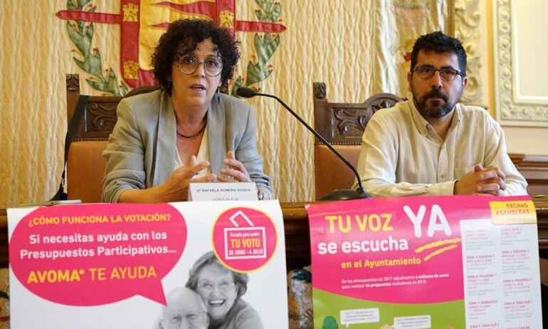 Presentación de la votación de los presupuestos participativos