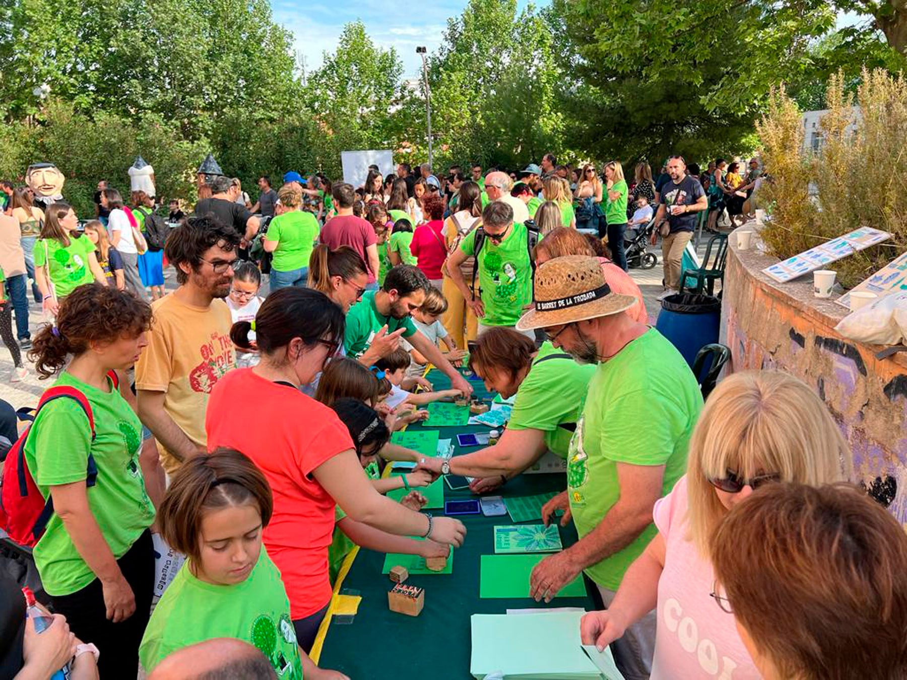 Nombrosa participació va tindre aquesta cita tan esperada de la Trobada