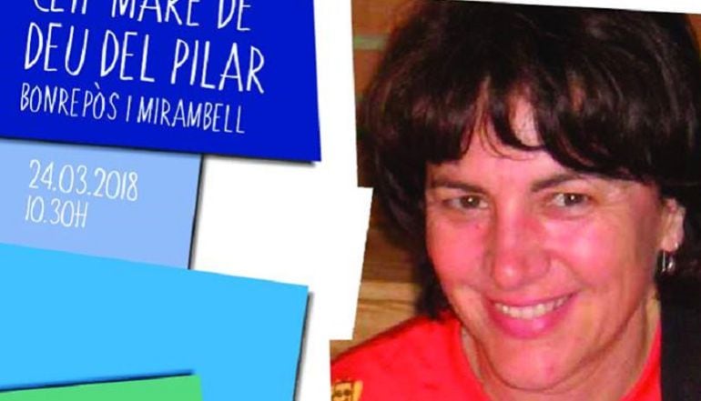 Cartel anunciador del homenaje a Pilar Vicente