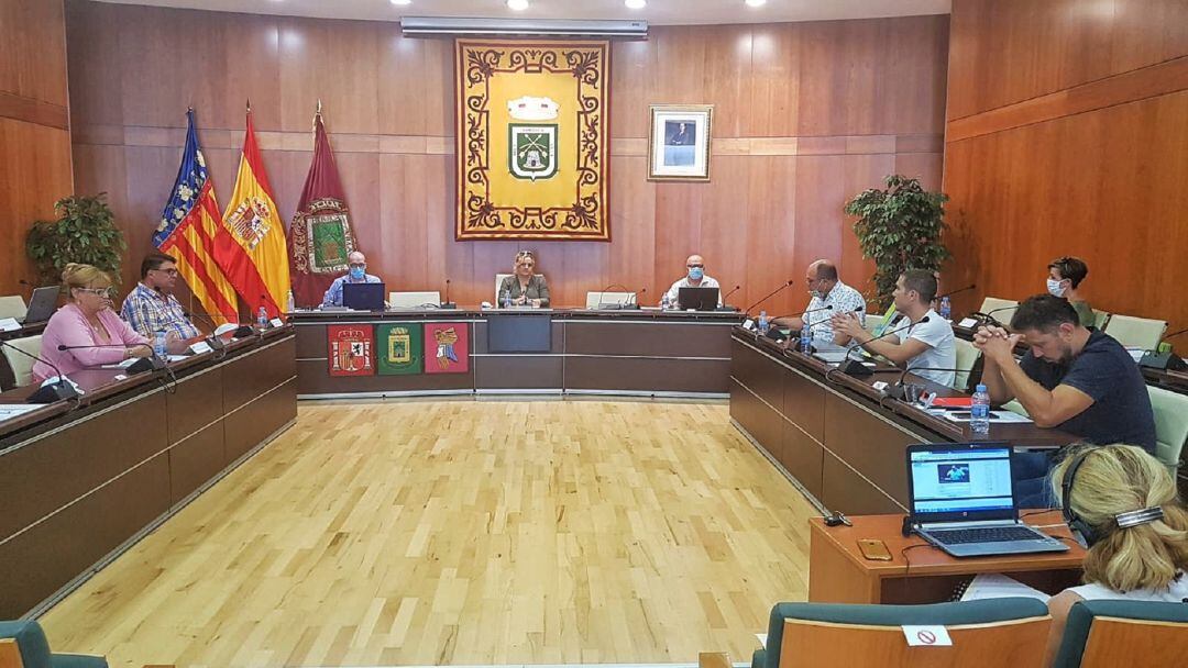 Pleno del mes de julio en el ayuntamiento de Calp.