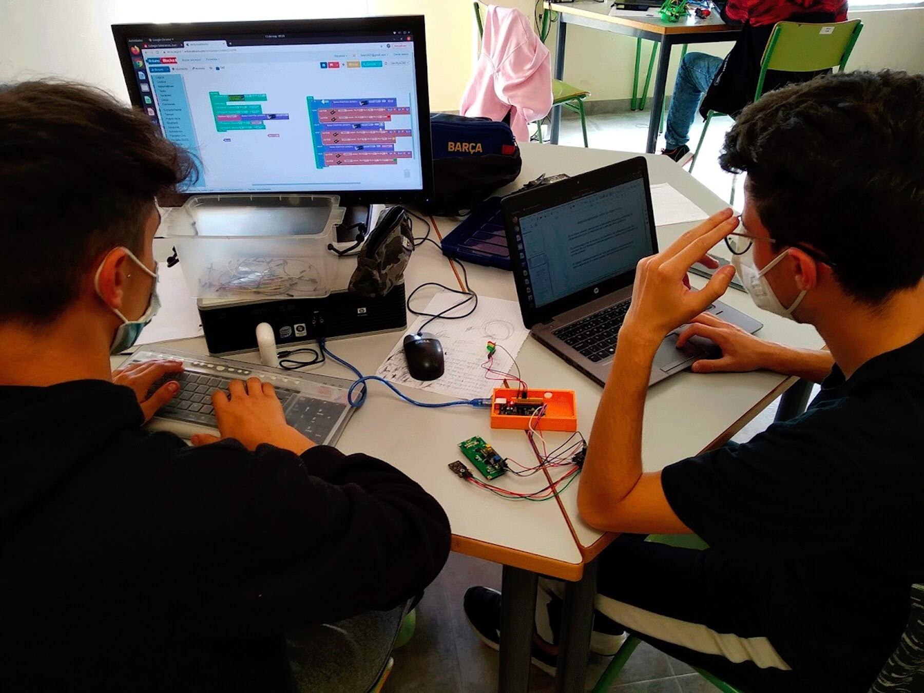 Los alumnos del centro Salesianos Juan XXIII serán los protagonistas de esta feria de robótica educativa