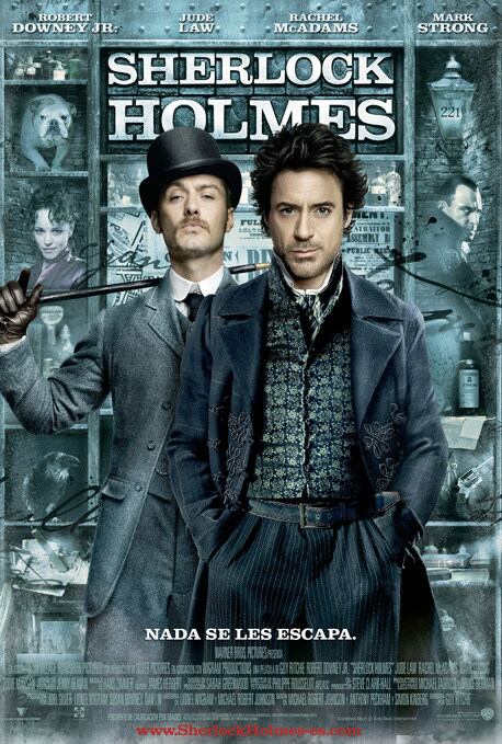 Cartel promocional de &#039;Sherlock Holmes&#039;