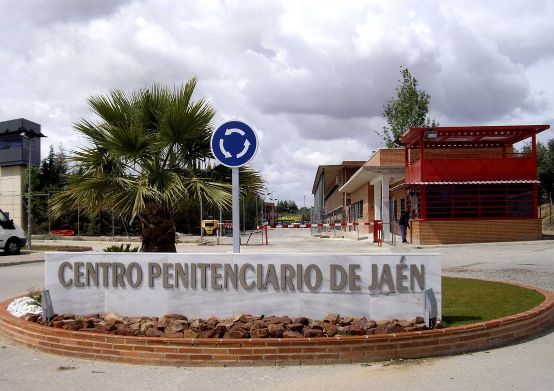 Entrada al Centro Penitenciario de Jaén.