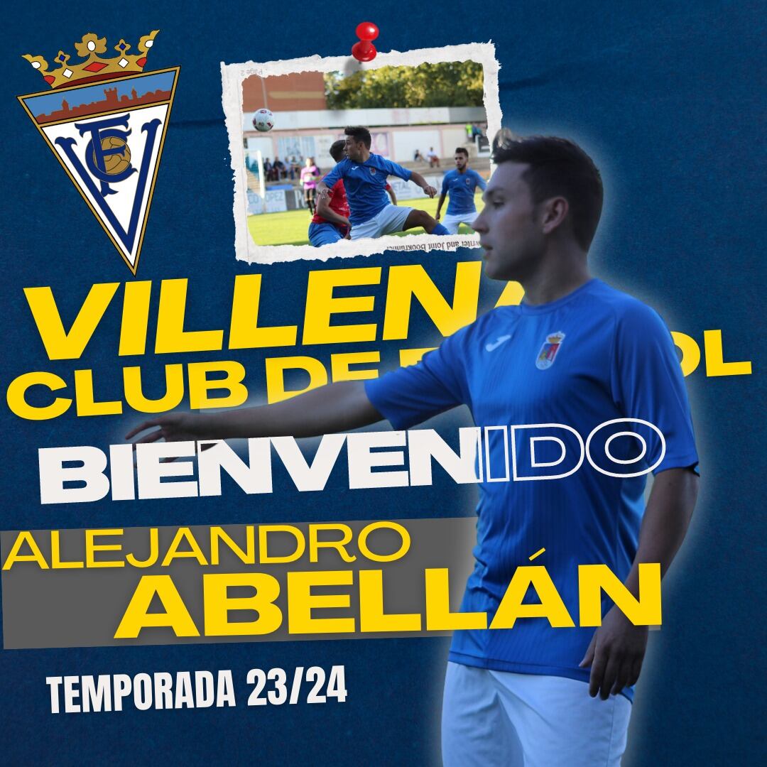 Alejandro Abellán, el nuevo fichaje