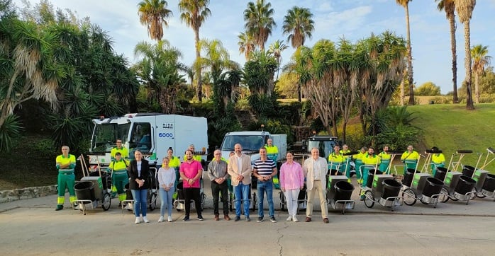 Presentación del nuevo equipo de limpieza