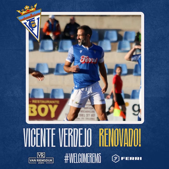 Vicente Verdejo, renovado