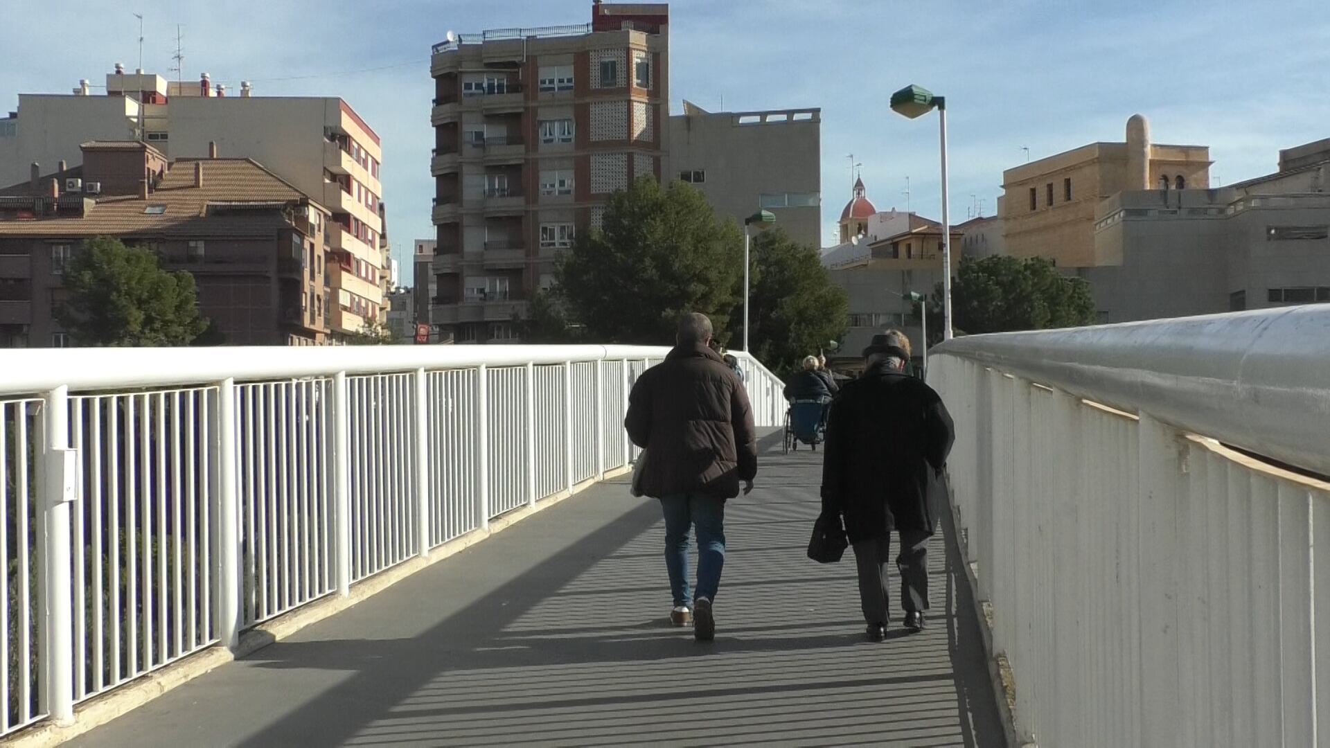 El puente de la Pasarela de Elche